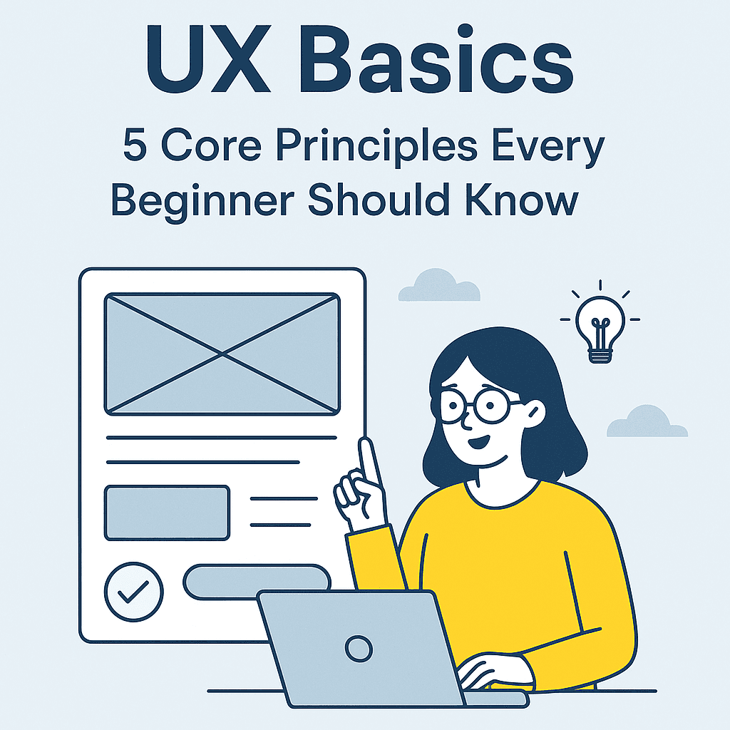 UX Basics: 5 Core Principles Every Beginner Should Know